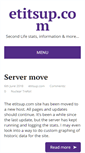 Mobile Screenshot of etitsup.com